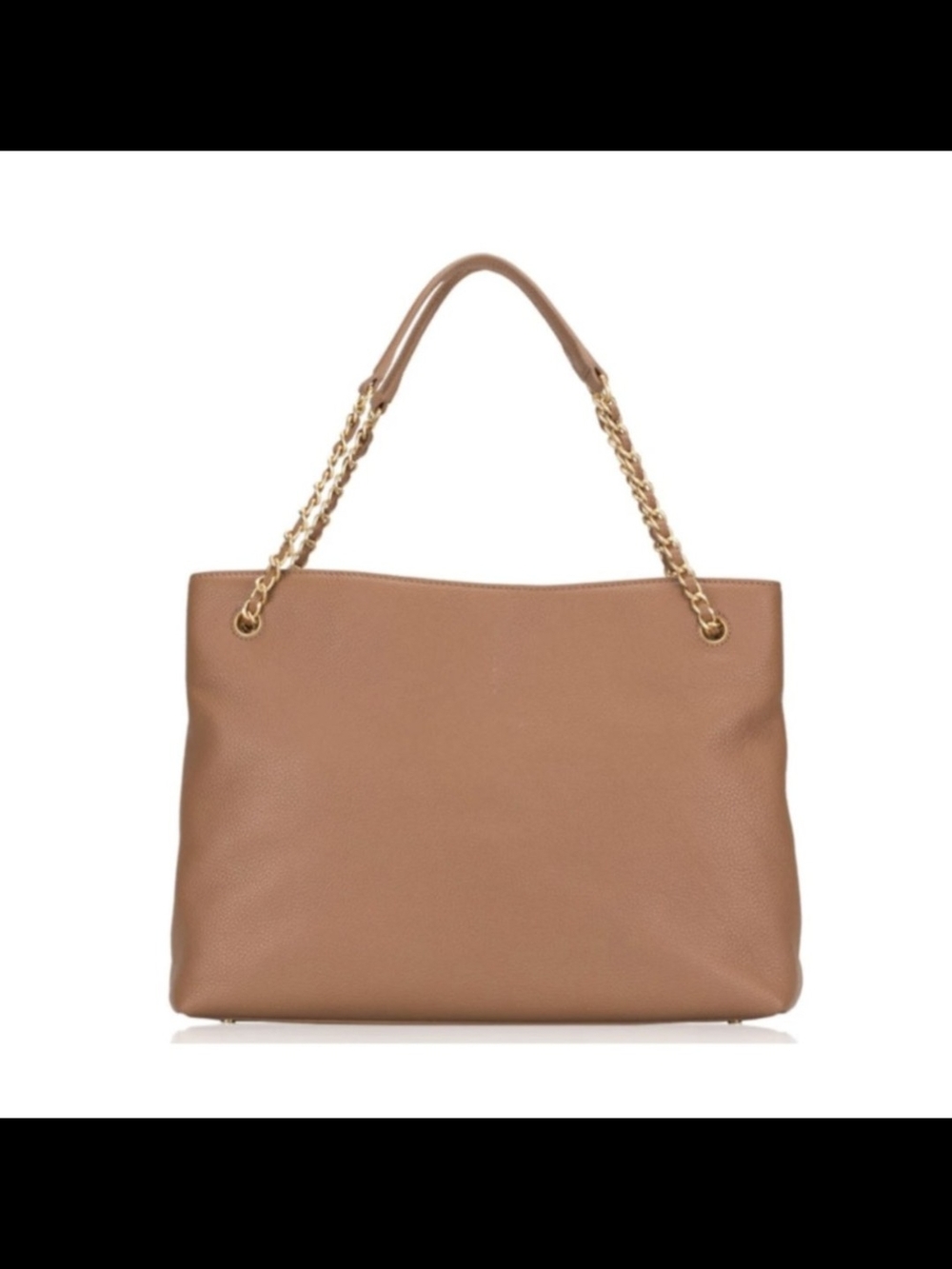 Tory Burch Britten Triple Compartment Tote in Bark Women's Shoulder Bag - Picture 4 of 8